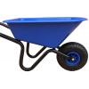 Kinderkruiwagen 35 liter zwart / blauw