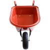 Kinderkruiwagen 35 liter zwart / rood